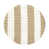 Cadre brun clair / rayure blanche / rotin naturel