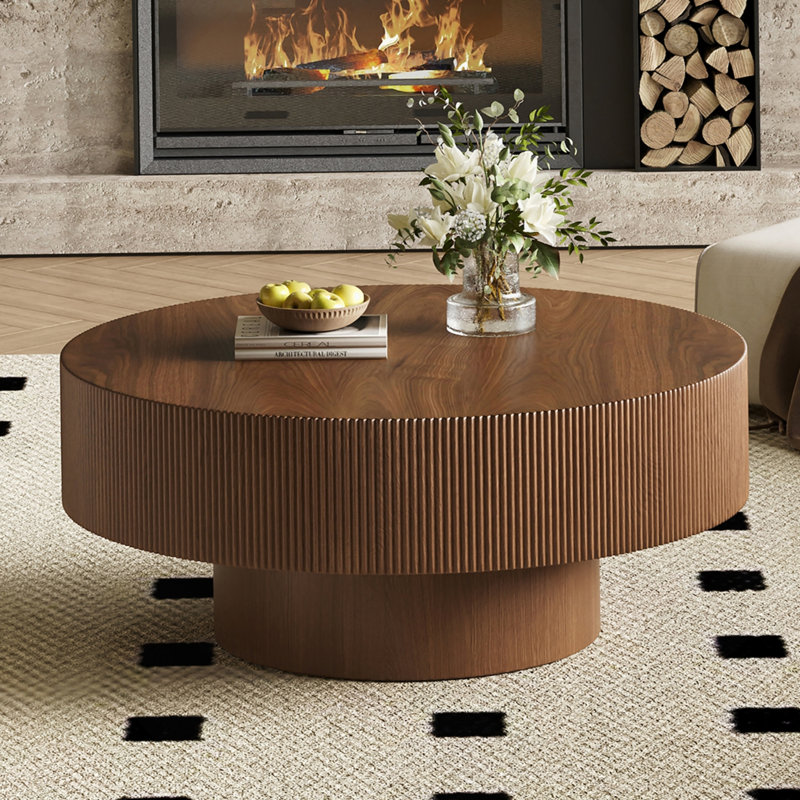 Table basse élégante Elegant Easy, Noyer