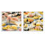 Autumn Scenery Scandinavian Pattern VI - Landscape Square Collage Set Of 2-102162004-102162006