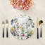 Flora Fauna Cotton Sateen Dinner Napkins