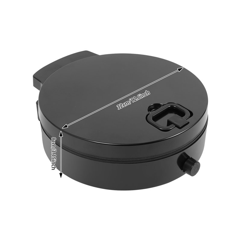 Barbecue électrique pour comptoir, Noir mat