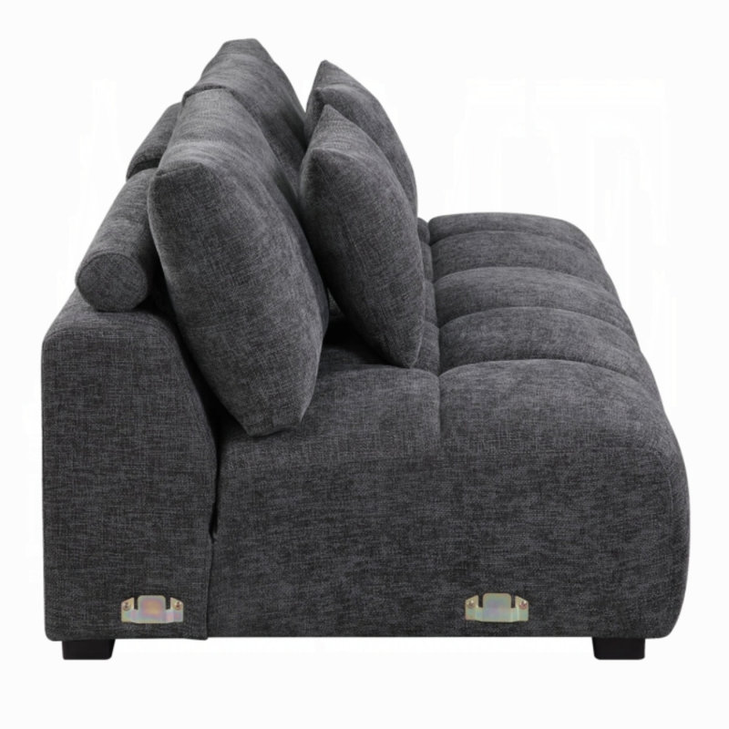 Causeuse modulaire avec 2 coussins Otterson