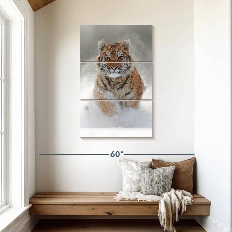 Brampt Amur Tiger, 45" H x 28" W