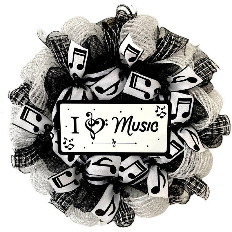 Couronne de musique I Love Music