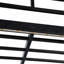 Lit mezzanine en métal avec bureau, tablettes, prise de courant, lumière DEL et garde-robe-712052916-712052918