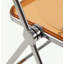 Chaise pliante transparente en plastique-1324470963