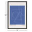 «Caila Geometric Abstraction» par Romina Gadler - Ensemble de 4 reproductions de cadres photo-91105182-91105183
