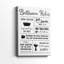 Scrub a Dub Dub Rules -Gallery Wra envelopped Cavas-1475667629