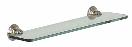 Embassy Wall Shelf, Polished Chrome