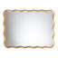 Miroir mural rectangulaire festonné Baxton Studio Cassara