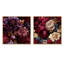 Royal Peony Garden Grace - ensemble de 2 pivoines carrées-235252263-235252265