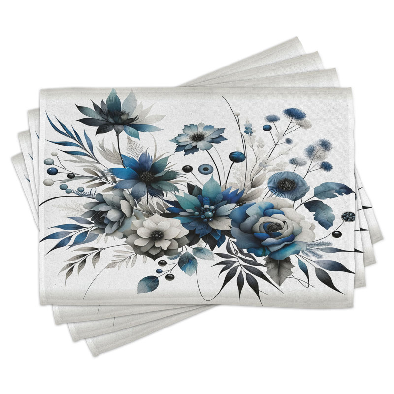 Ensemble de 4 napperons Ambesonne