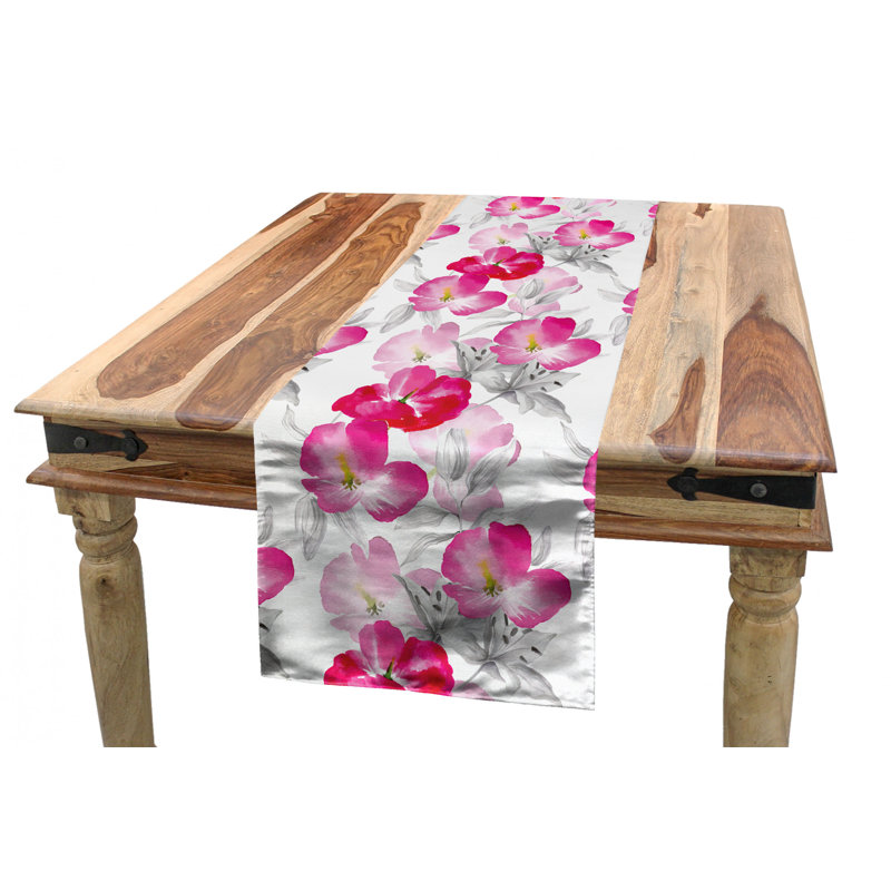 Floral Table Runner, 90" x 16"