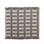 Jeté en coton recyclé Artisan Block