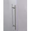 Portes de douche sans cadre de 60 po de largeur x 76 po de hauteur avec verre trempé transparent de 5/16 po (8 mm)