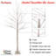 Patch Magic LED 7' Lighted Artificial Cedar Christmas Tree