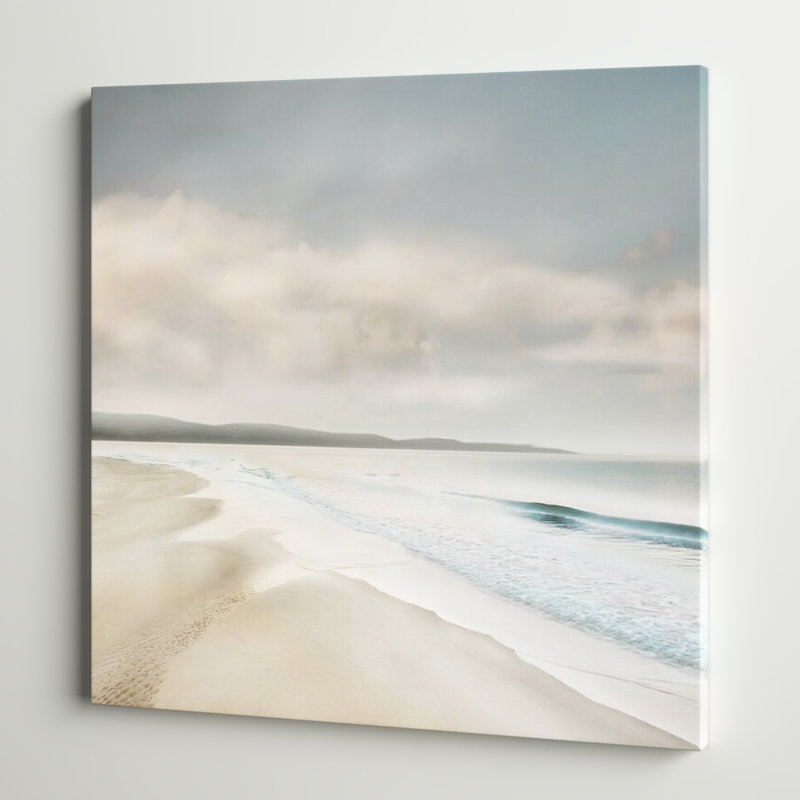 " Cloud Coast ", 40" H x 40" W, Wrapped Canvas, No Frame