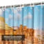 Morocco Desert Mountains Africa Heritage Shower Curtain with 12 Hooks-1186929424