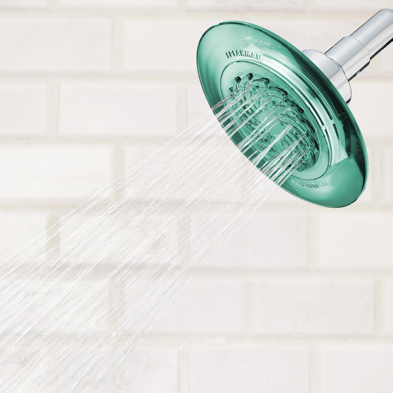 Speakman Reaction Full Fixed Shower Head, Jade Green