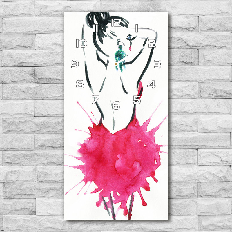Jerame Glass Wall Clock