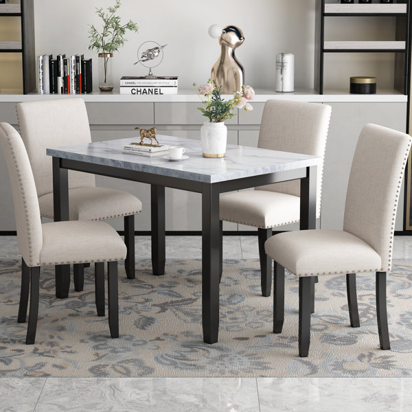 Red Barrel Studio® 5 - Piece Dining Set & Reviews | Wayfair