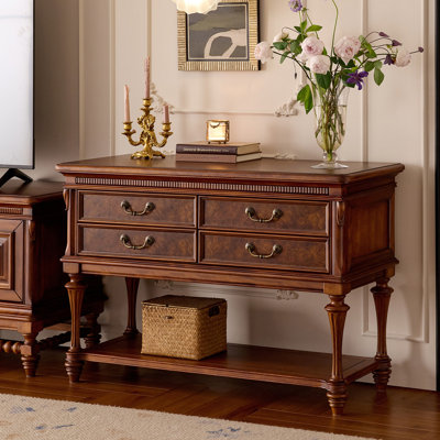 Retro simple and light luxury sideboard