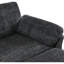 Canapé-lit modulaire confortable, capacité de 4 personnes, revêtement en chenille, lit modulaire avec option de détente, 4 avec revêtement pour les familles-873163034