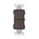 Radiant 15-Amp Combination Two Single Pole/3-Way Rocker Light Switch