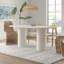Calila 78'' Oval Marble Dining Table