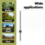 Fence with Post Segment Outdoor Barrier Garden Terrace Divider Boundary-1371456935-1371456953