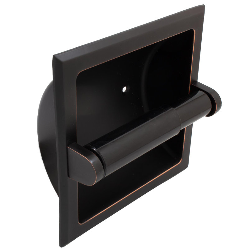 Porte-papier hygiénique encastré Lakewood, Bronze Vintage