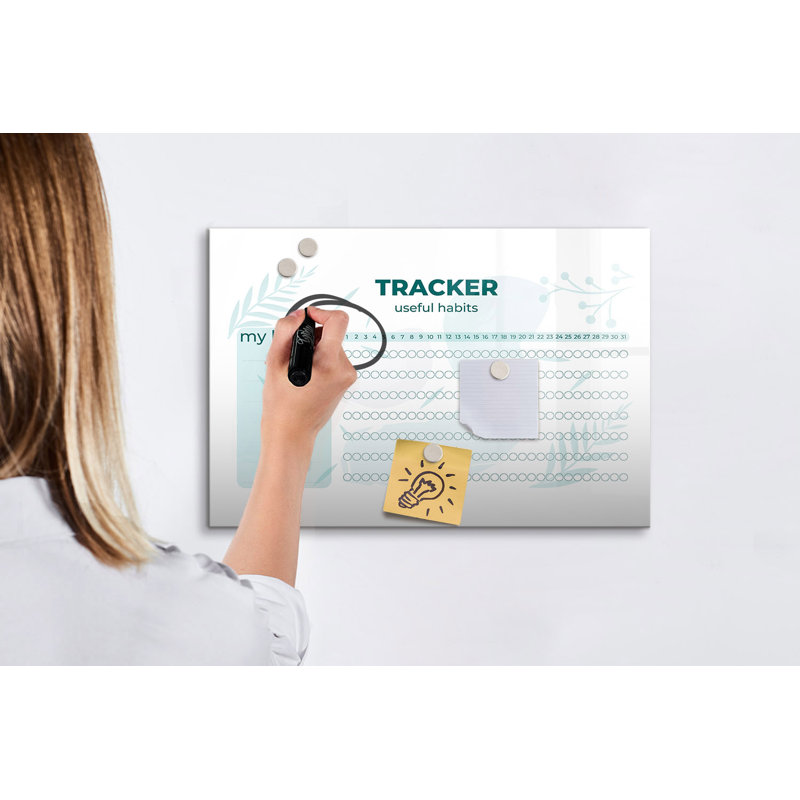 Magnetic Glass Dry Erase Board