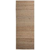 River Geometric Area Rug in Brown/White