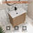 Jadaya Sharee 30" Freestanding Single Bathroom Vanity Set with Sink Top, Faucet and Drain, Soft-Close Doors-2005318847