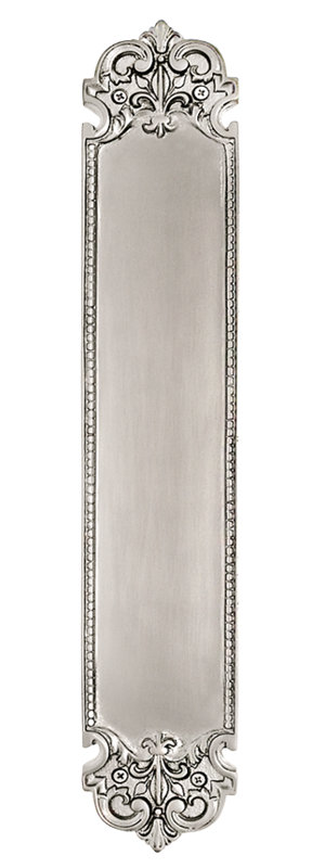 Classic Push/Pull Plate, Satin Nickel