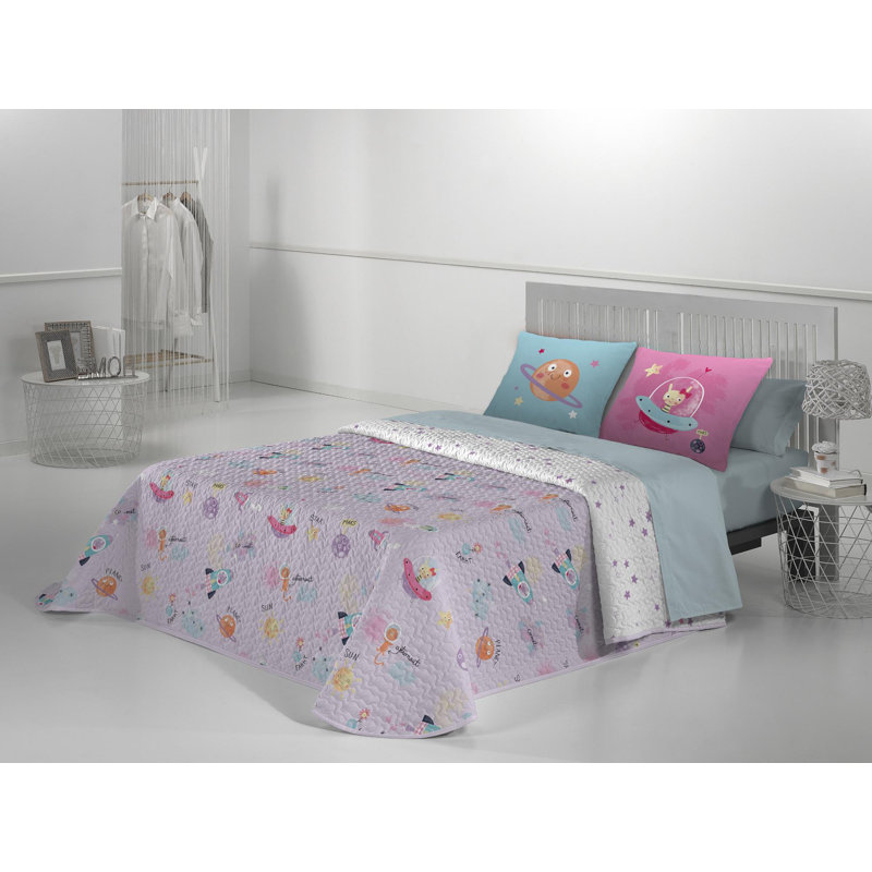 Mosquera Quilt, Mauve, 250cm W x 270cm L