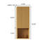 Armoire de rangement murale flottante Modern Oak
