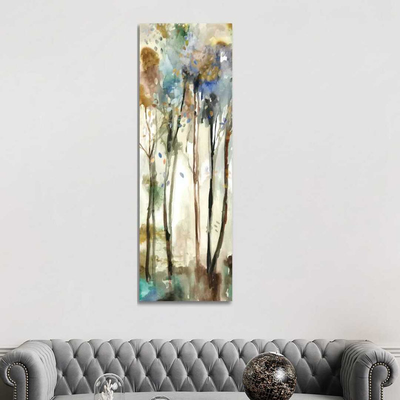 Standing Tall V by Allison Pearce - Painting on Canvas, 30.48 cm H x 91.44 cm W x 1.91 cm D, Wrapped Canvas