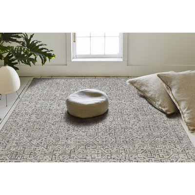Tapis naturel noué à la main Savelle