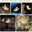 Lampe de mariage sur pied papillon de mariage: luminaire suspendu de couleur blanche papillon - luminaire de décoration de mariage romantique - accessoires de papillons créatifs à hauteur réglable (1, 80 cm / 31,4 po (lumière chaude))