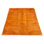 One-of-a-kind Hand Knotted Color Transition Light Orange Wool Rug 5'1" x 7'6"