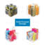 Ensemble de 4 bacs de rangement en plastique iDesign, deux bacs de 6 po x 6 po x 6 po et deux bacs de 6 po x 6 po x 8 po