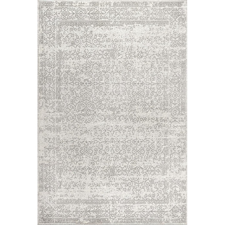 Driffield Filigree Gray/Dark Gray Rug
