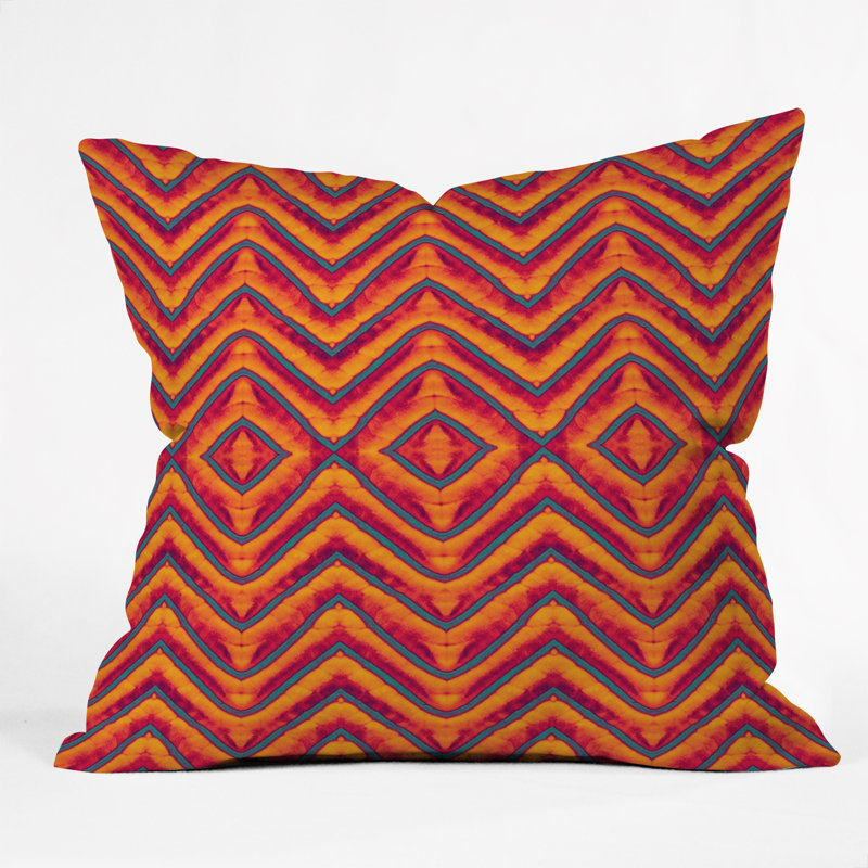 Coussin sanchezia Wagner Campelo, 16 po x 16 po