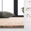 Tapis 675 fibres naturelles beige / noir-681341215