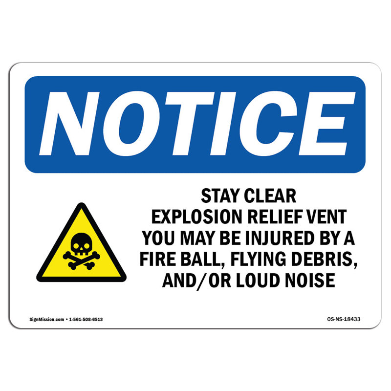 Panneau en aluminium anti-explosion 12 x 18, H 12 po x l 18 po x P 0,1 po