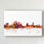 « tampa floride horizon red », impression sur toile tendue-1336752253