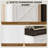 Modern 3 Drawer File Cabinet Office Storage A4 Home Office Practical-1547445722