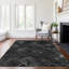 Tapis gris anthracite lavable à la machine intérieur / extérieur ACN825 5 pi x 7 pi 6 po-95855223