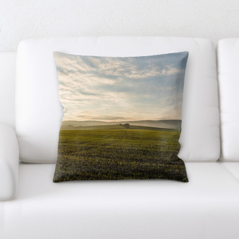 Microsuede Throw Pillow